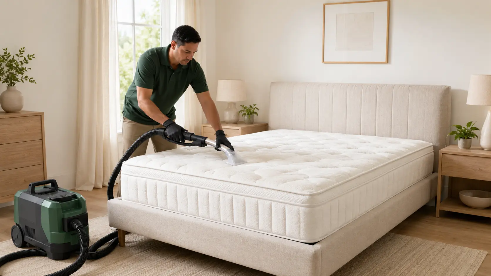 Mattress Cleaning service by All Green Carpet Clean